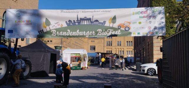 Projekt „reffiSchaf“ auf dem Brandenburger Biofest