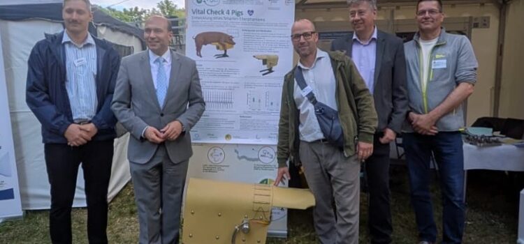 Projekt VitalCheck4Pigs begeistert auf dem Innovationstag Mittelstand